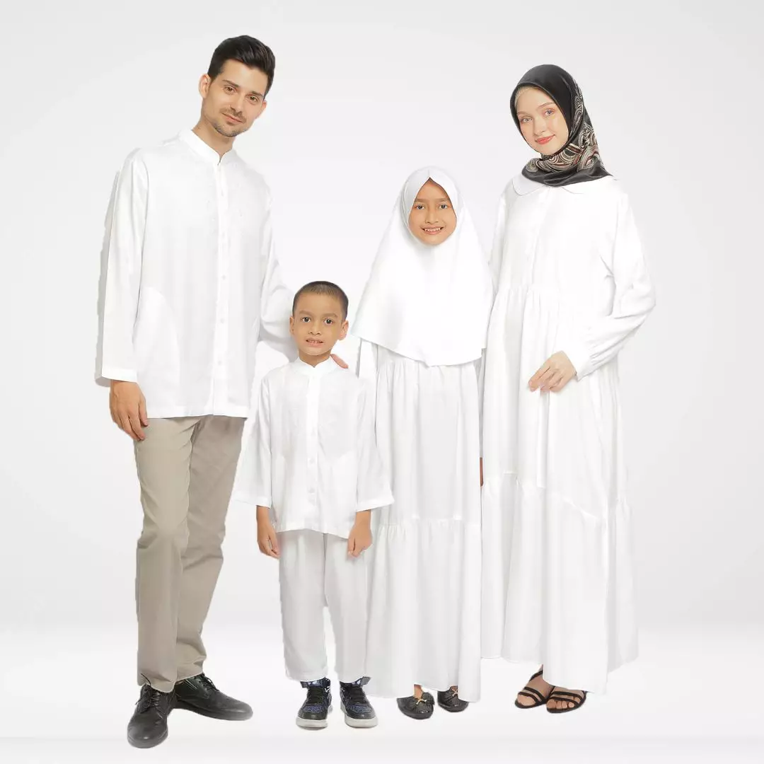 Gamis Wanita GMS 03 White