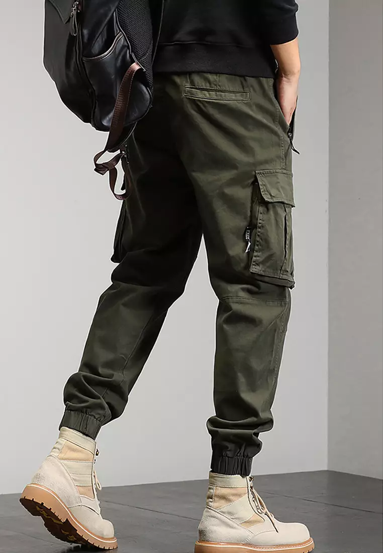 Functional Style Pockets Cargo Pants GJL606