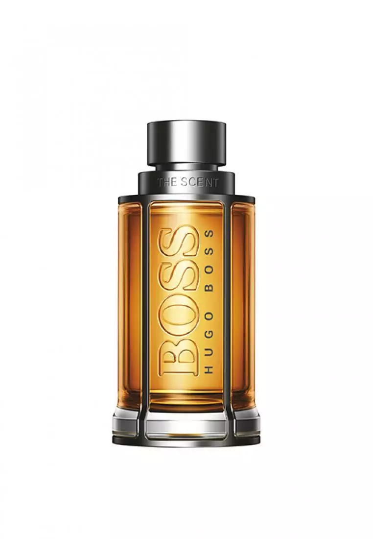 BOSS The Scent For Him Eau De Toilette 100ml - Ginger, Maninka Fruit, Leather Accords - Oriental Woody Perfume |Boss Fragrances by HUGO BOSS