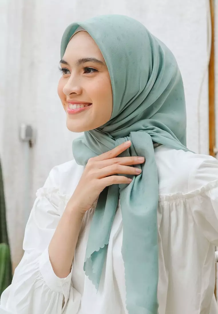 Haraa Voal Green Pastel