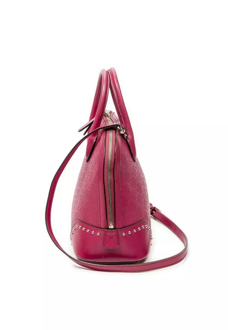 Pre-Loved Studded Dome Tote