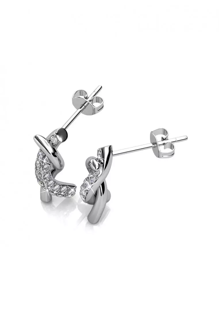 Edna Earring - Anting Crystal Swarovski by Her Jewellery