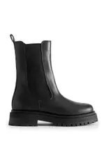 Chunky heel chelsea ankle boots outlet