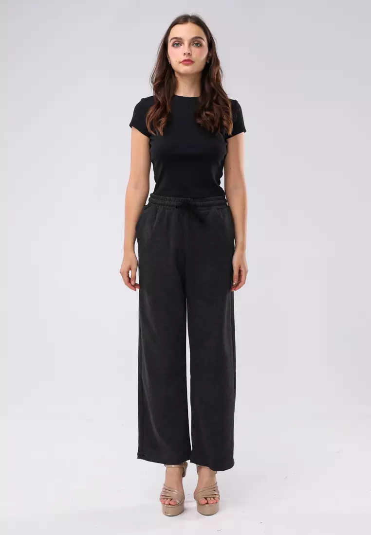 Colored Wide Leg Pants Ladies