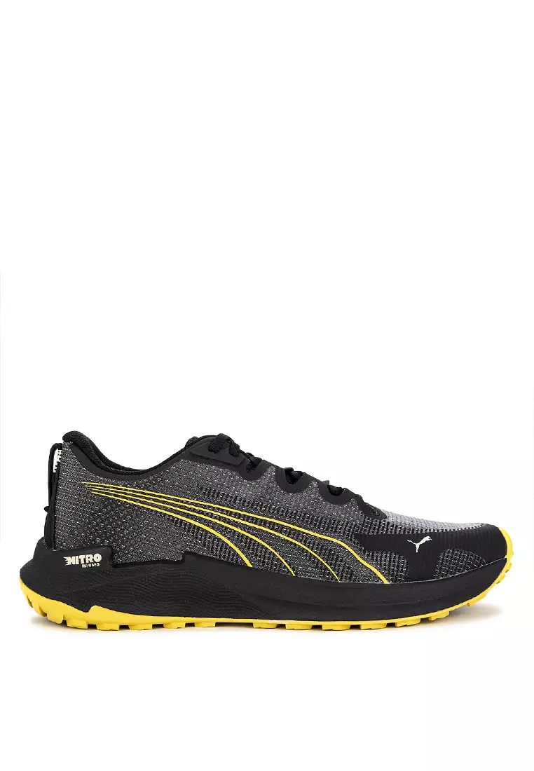 Buy PUMA Fast trac Nitro Running Shoes Men Black 2024 Online