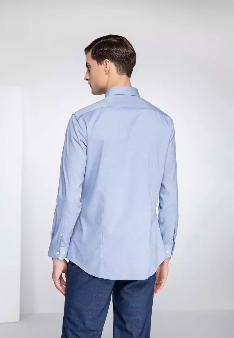 G2000 Non-Iron Cotton Stretch Smart Fit Oxford Shirt