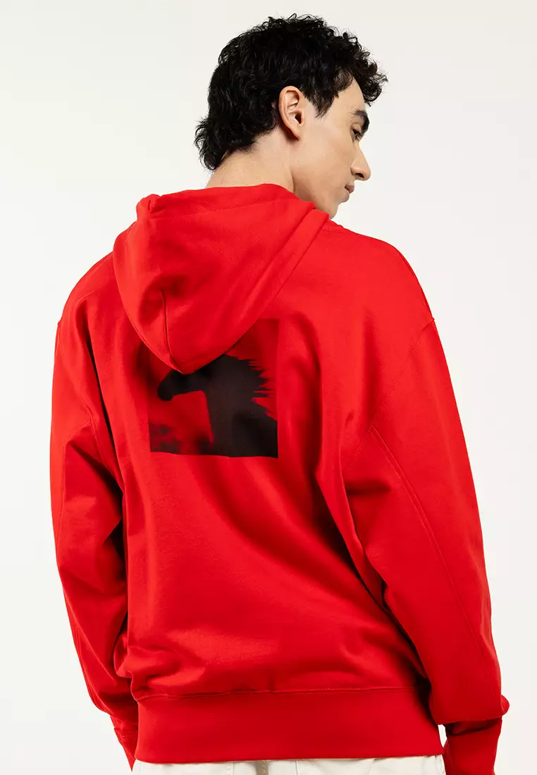 Lunar New Year Heavy Weight Terry Zip Up Hoodie - Calvin Klein Sport