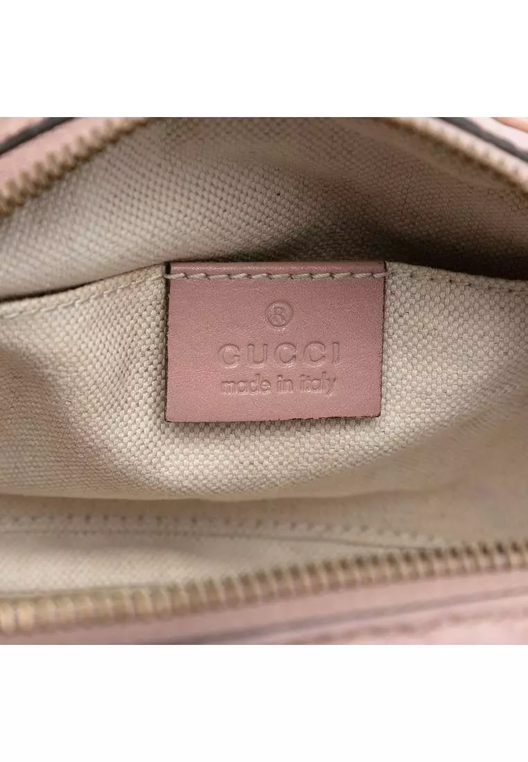 Pre-Loved Gucci Microguccissima Sunshine Disco Camera Bag