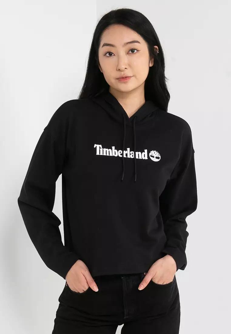 Black timberland cheap hoodie