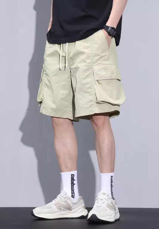 Drawstring Casual Shorts