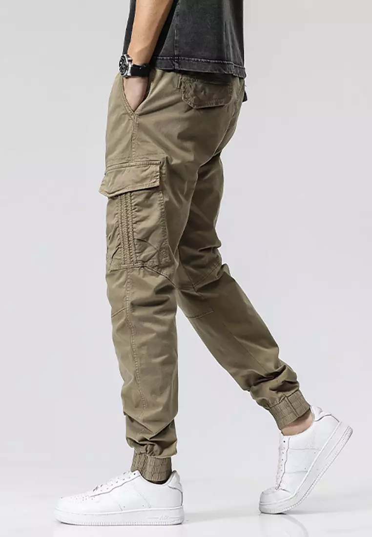 Functional Style Pockets Cargo Pants GJL650