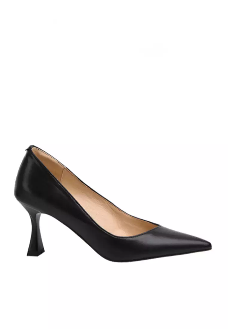 Discount on Twenty Eight Shoes  shoes - SKU: VANSA Comfortable Pointed Toe Leather High Heels VSW-H06238615