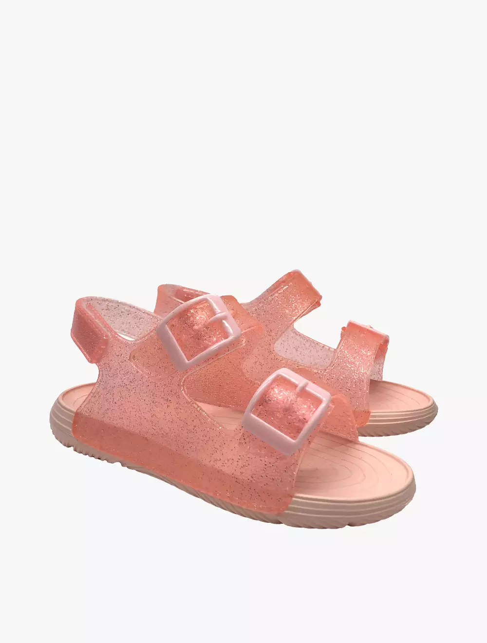 Payless Chrissie Childrens Paris Jelly Sandals - Pink_07