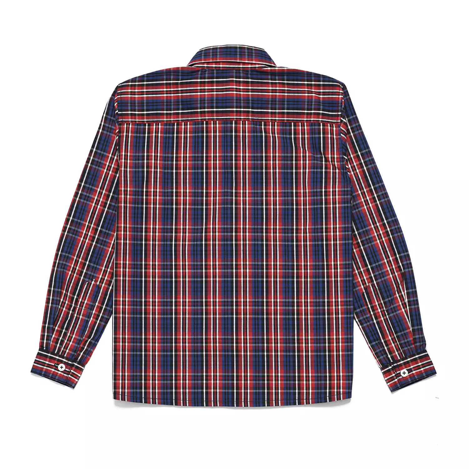 Kemeja Anak Laki Lengan Panjang Kotak Red Navy - BRIGHT