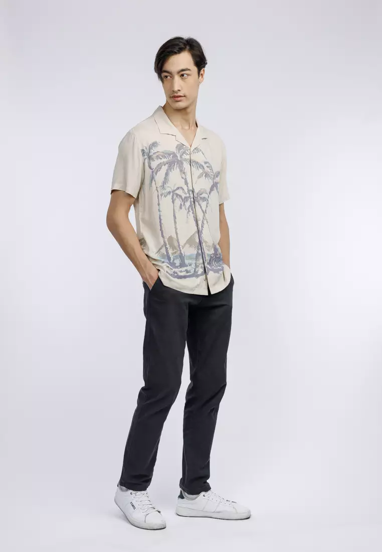 Harley-Davidson Desert Aloha Shirt