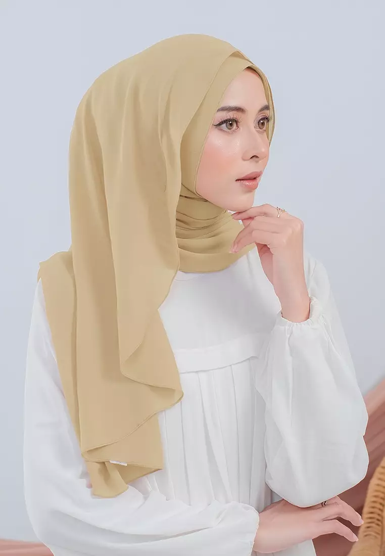 HIJAB INSTAN LUBNA - WALLNUT