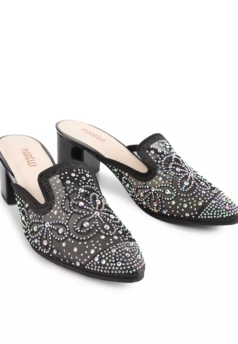 Lotuna Sandal Slop Wanita pesta