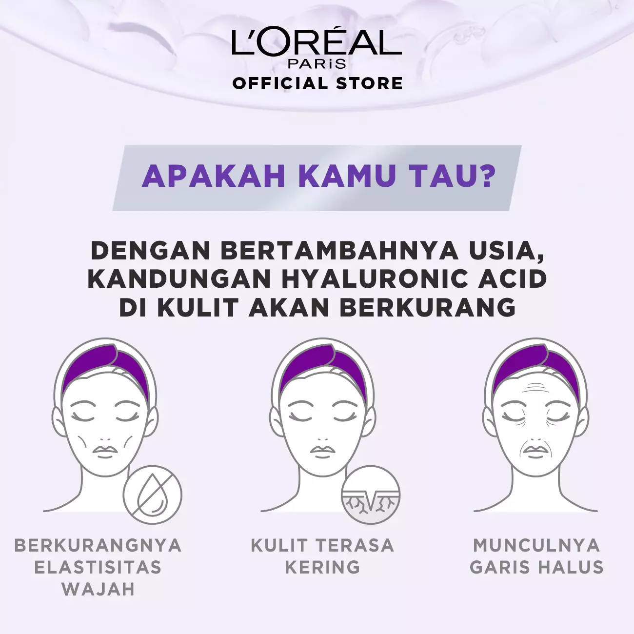 L'Oreal Paris Revitalift Hyaluronic Acid Day Cream 15ml