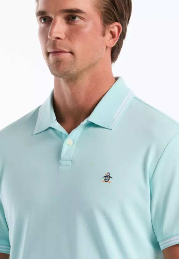 Organic Interlock Tipped Polo Tv Pete