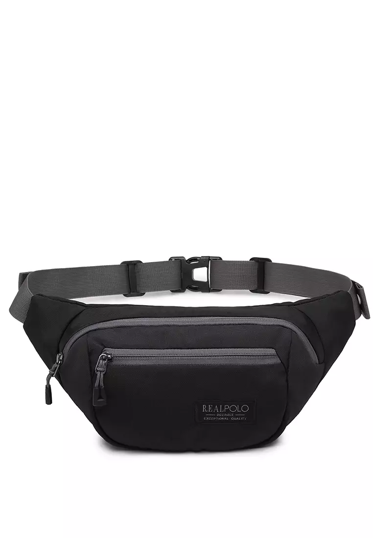 Real Polo Tas Pinggang Waist Bag IBF - Tas Pria Tas Wanita - Crossbody