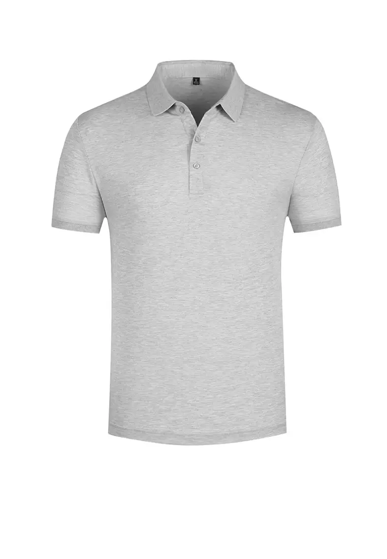 Gray sales polo shirt