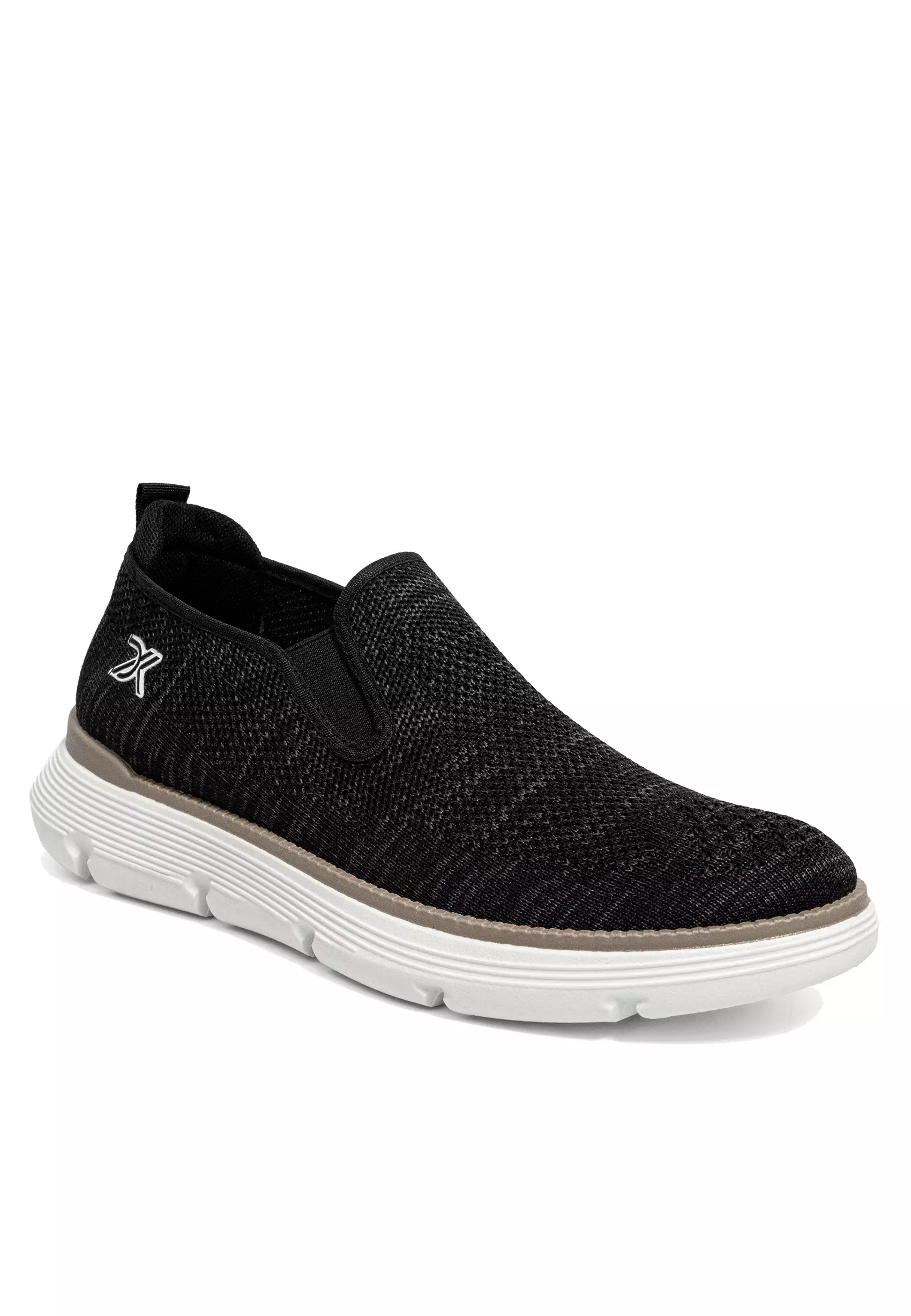 Dr. Kevin Sepatu Sport Pria Men Sneakers Sekolah Flyknit Slip On 889-081