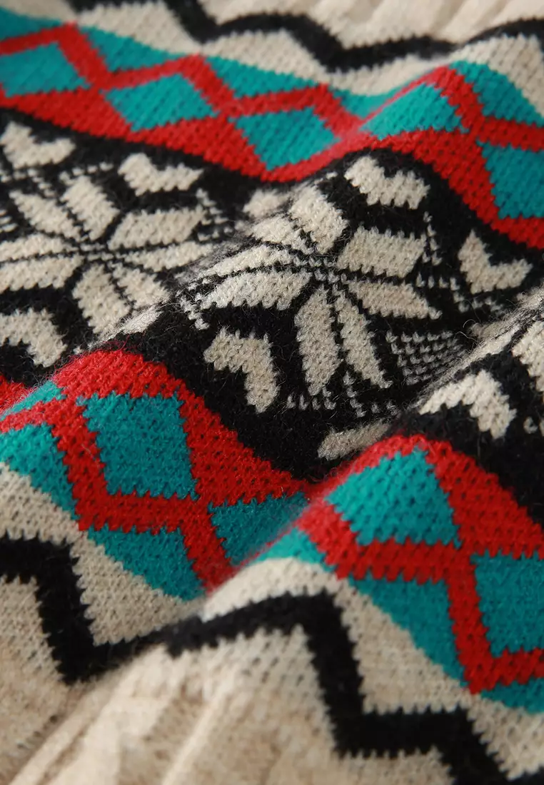 Buy A-IN GIRLS Retro Striped Hooded Sweater Online | ZALORA Malaysia