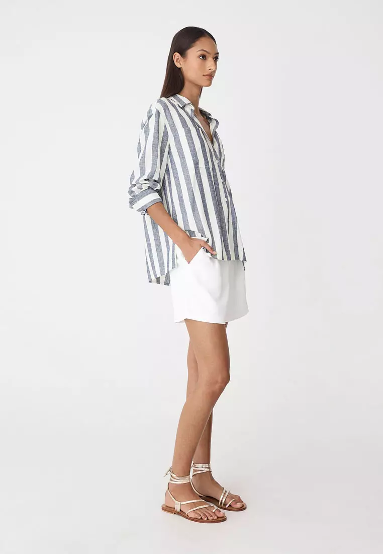 Ikaria Linen Blend Shirt