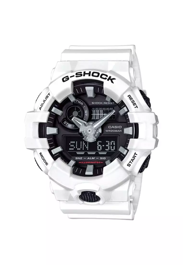 G shock outlet white band