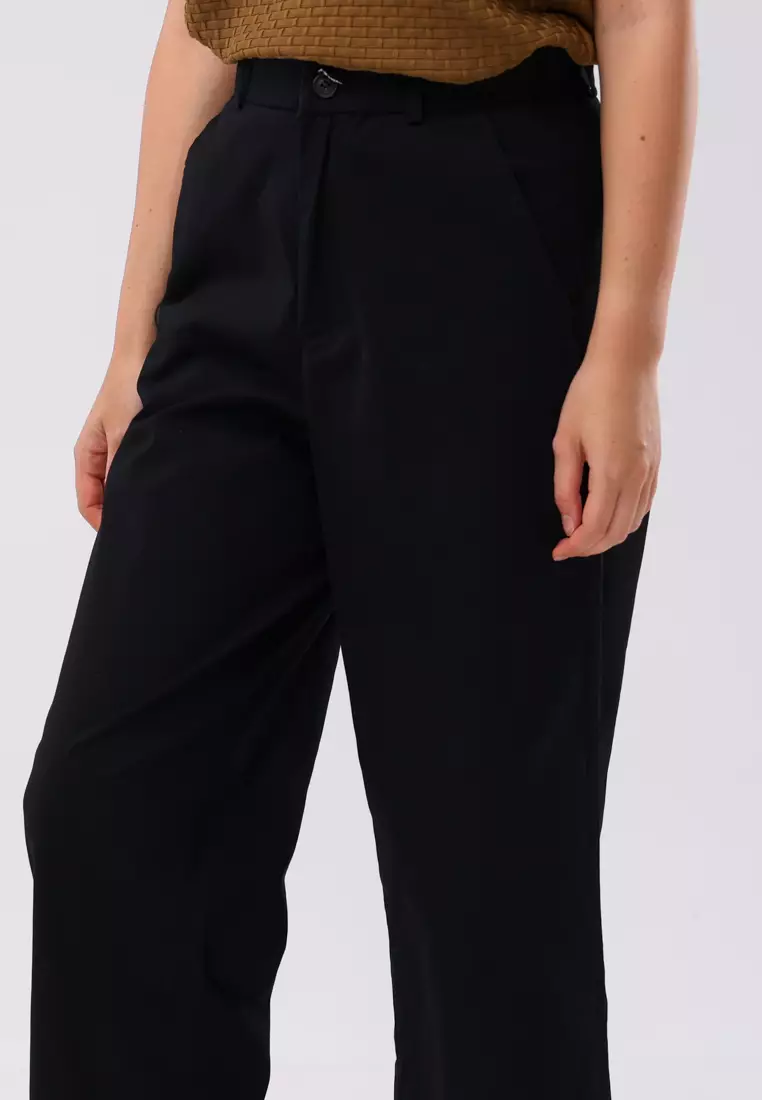 Colored Wide Leg Pants Ladies