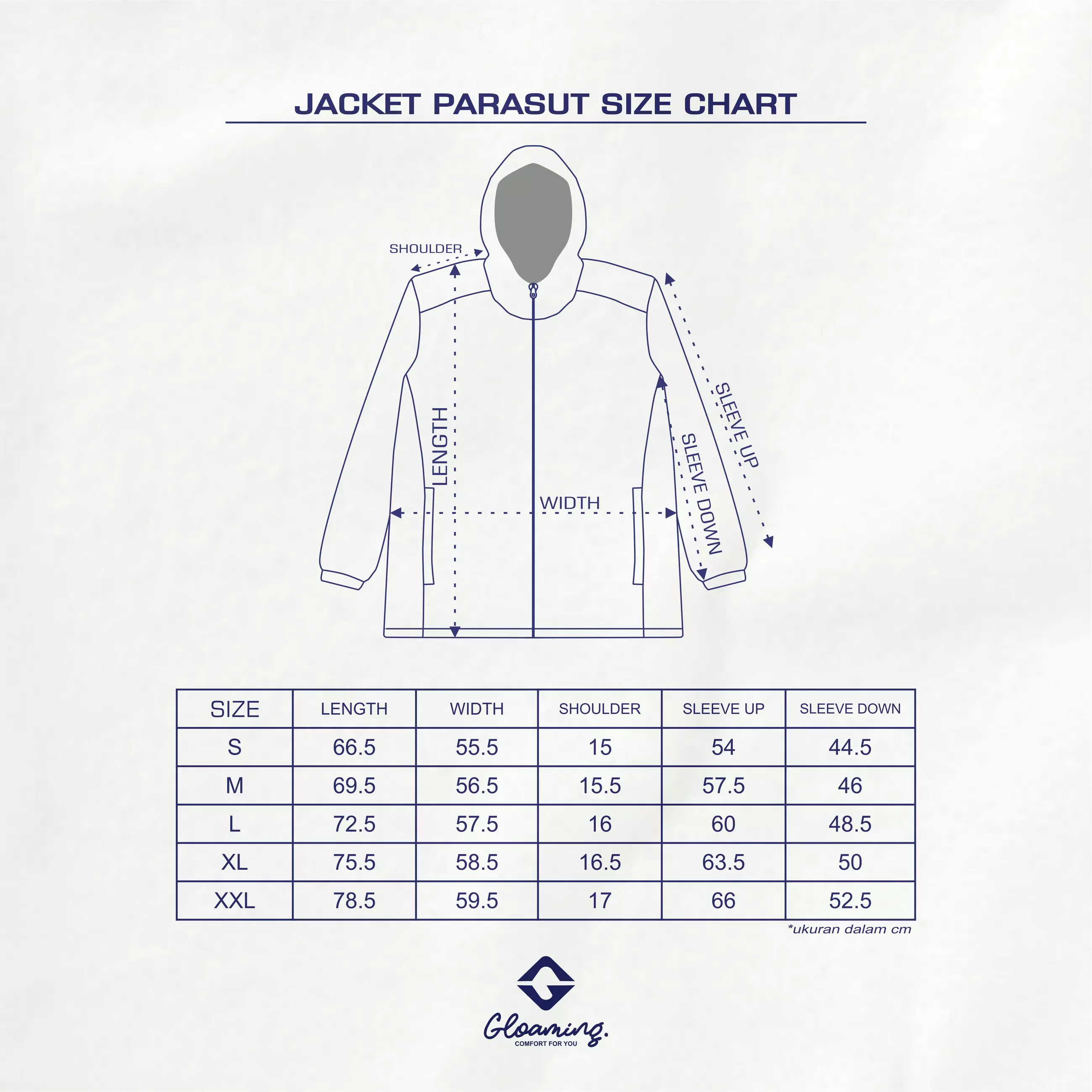 Jaket Parka Parasut Pullover Hoodie Waterproof Black