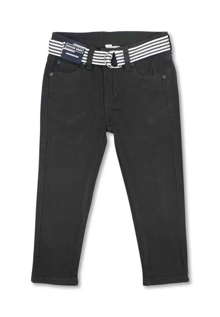 Striped jeans for boy top