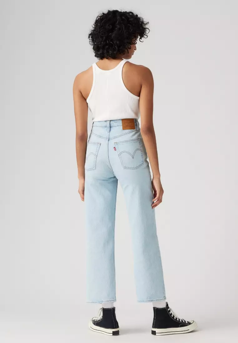 Women's Ribcage Straight Ankle Jeans 72693-0256