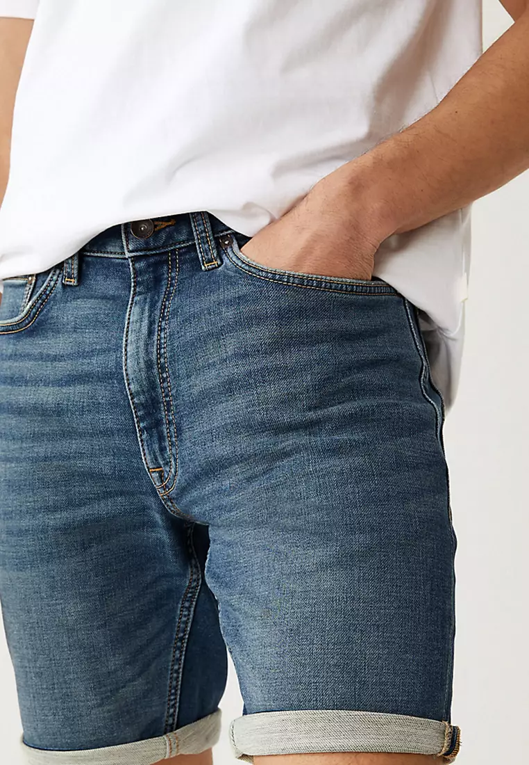 Marks and spencer mens denim shorts new arrivals