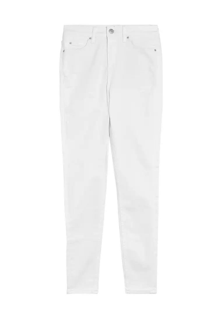 M&s white skinny hotsell jeans