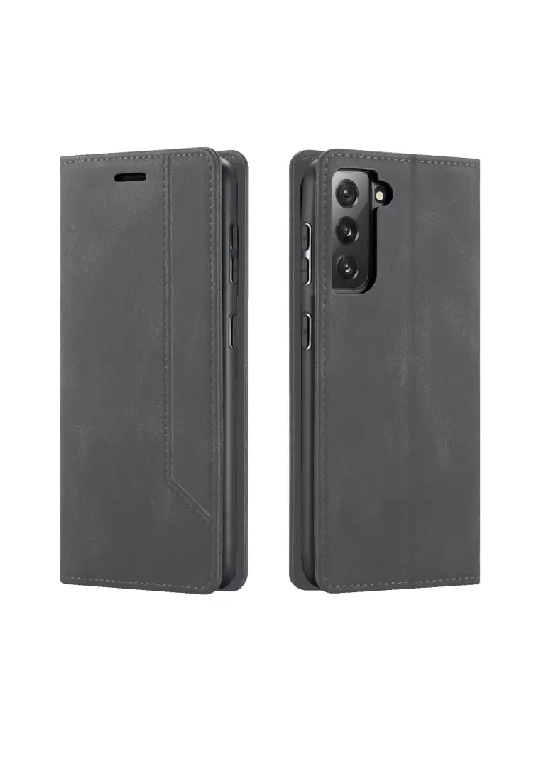 Buy MobileHub Samsung S21 Plus Premium Leather Flip Cover Case