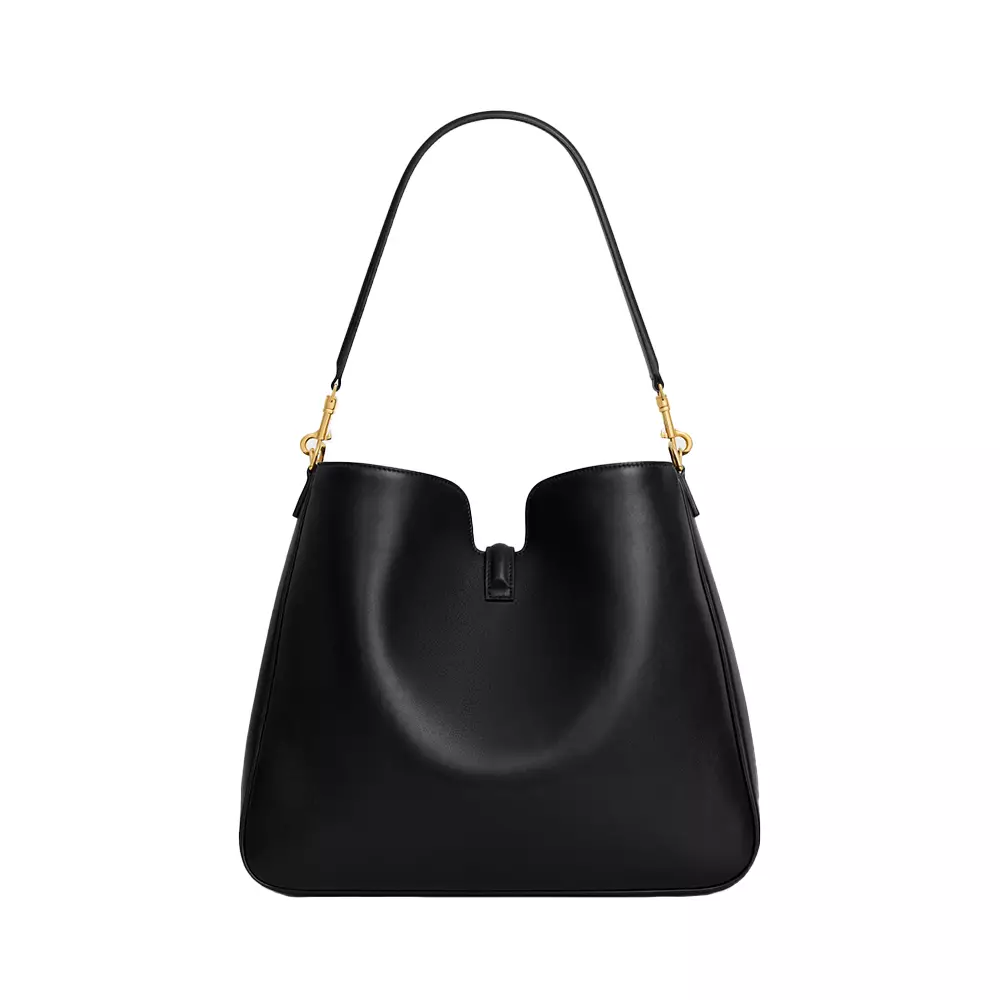 [4.4PRIL KEJUTAN HARGA] Medium Camille 16 Soft Bag In Smooth Calfskin Black