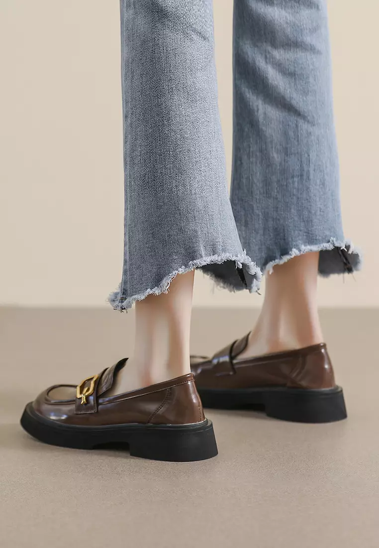 Metal Buckle Platform Lofaer WW75-35