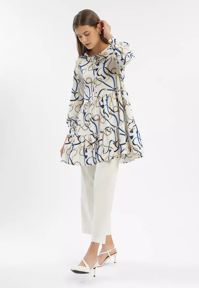Minimal Clera Blouse Offwhite