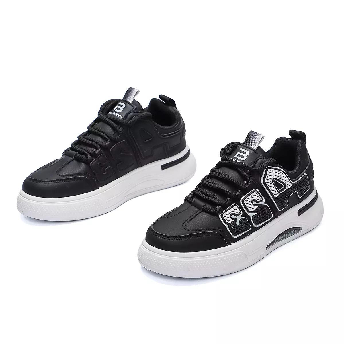 Sepatu Pria Casual Modis Bertali Sneakers Cowok Pelajar Ootd Kampus QN7708