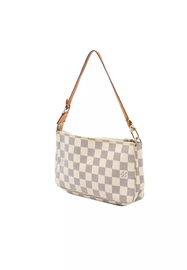 Pre-Loved Louis Vuitton Damier Azur Pochette Accessoires