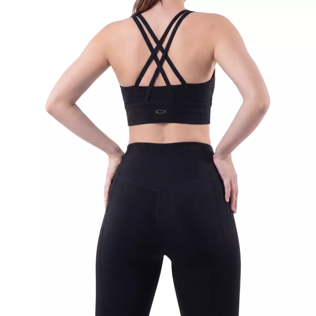 Sport Bra Opelon | Bra Olahraga Seamless Polyester Elasthane Colour Black