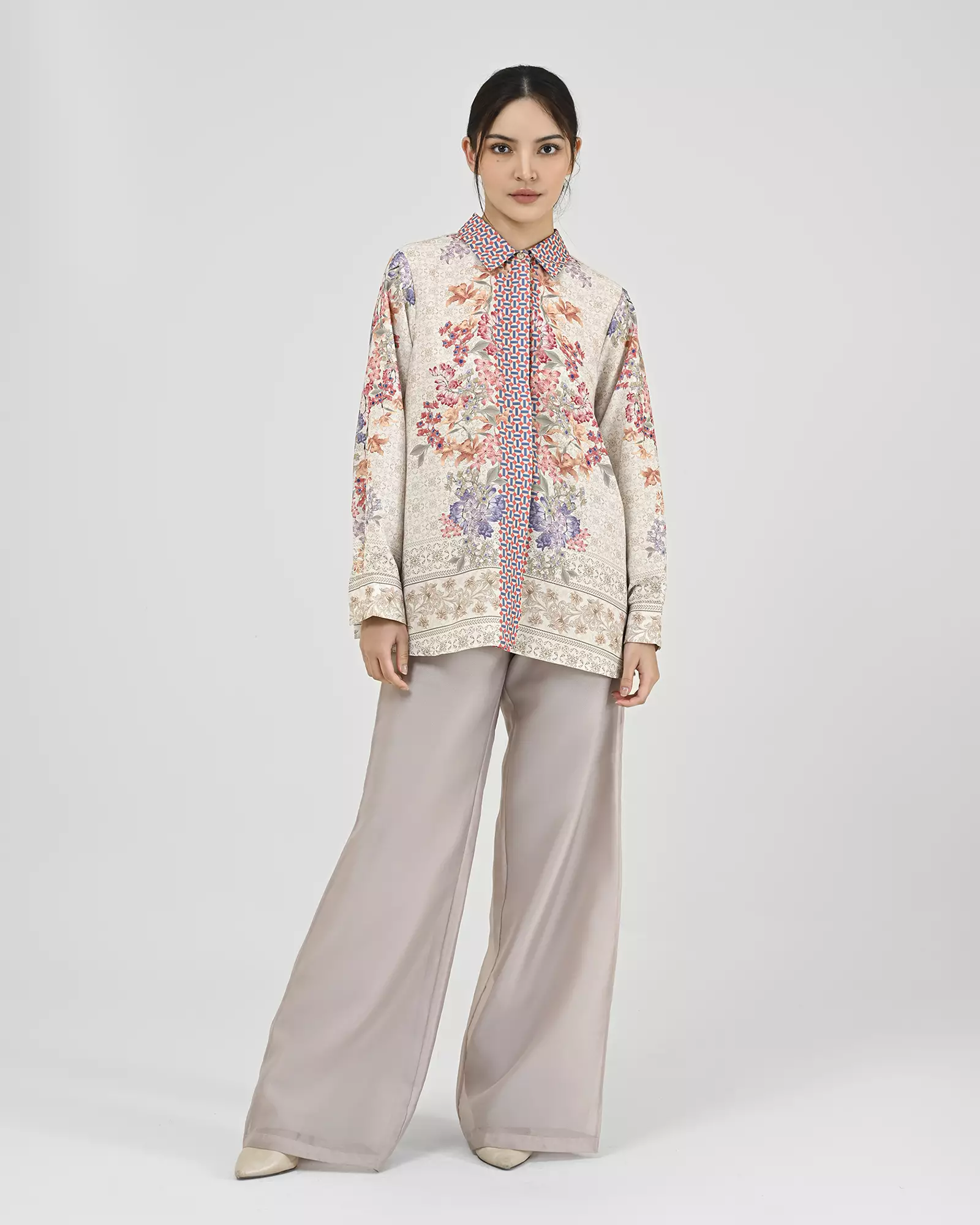 Geulis.id GAMI SHIRT - Cream