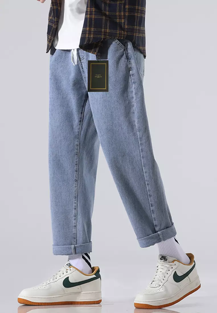 Tapered Washed Jeans AY-LS336