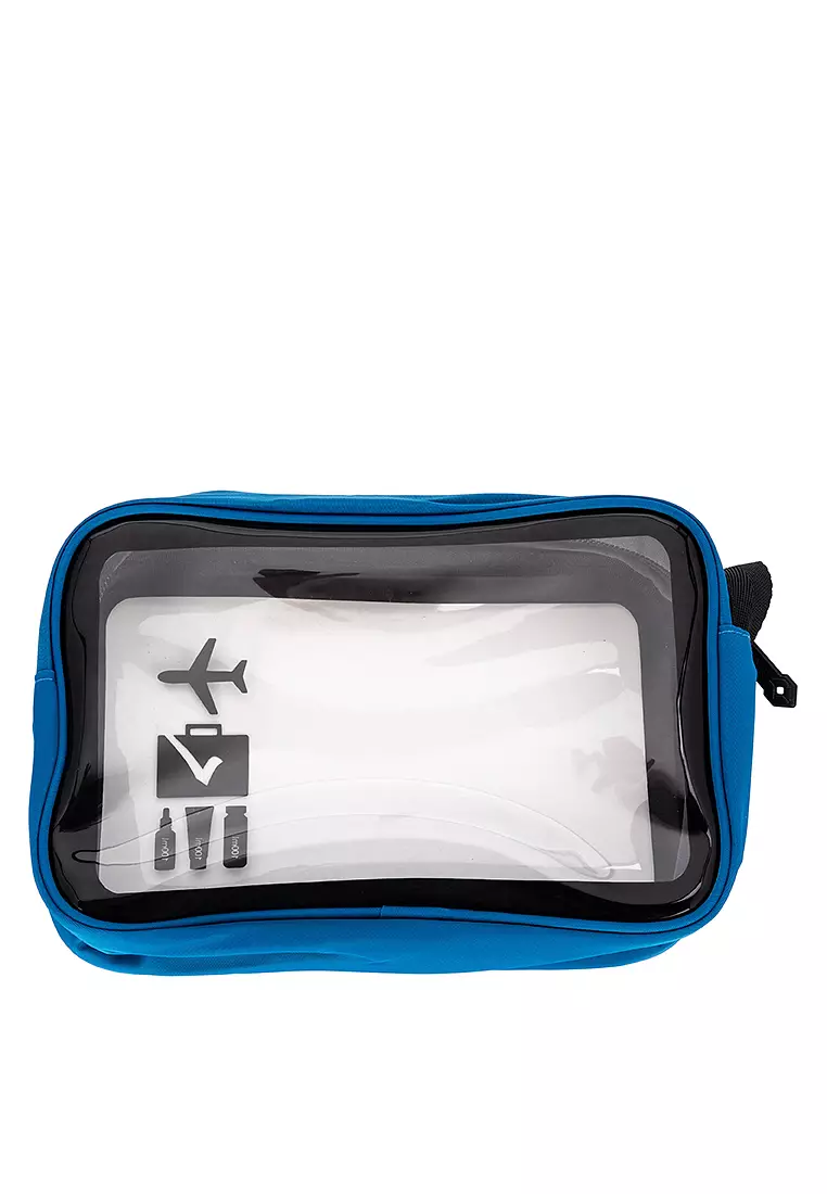 Carry-On Toiletry Pouch Blue