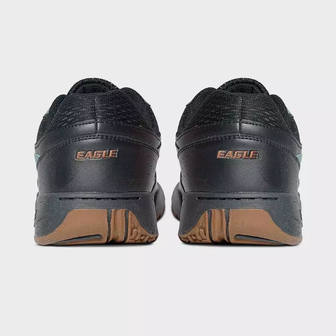 Eagle Sepatu Badminton Vibra - ABU TUA/HITAM