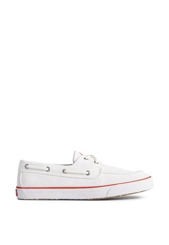 Sperry white Sperry Men's Bahama II SeaCycled Sneaker - White (STS23419) CF314SH92F733CGS_1