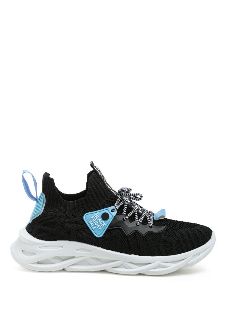 Running Streaks Sock Trainers in Black