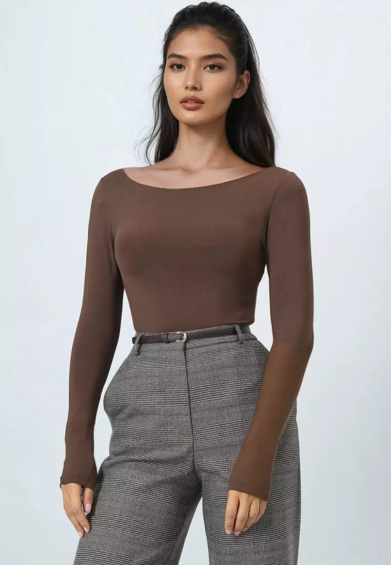 Boat Neck Blouse