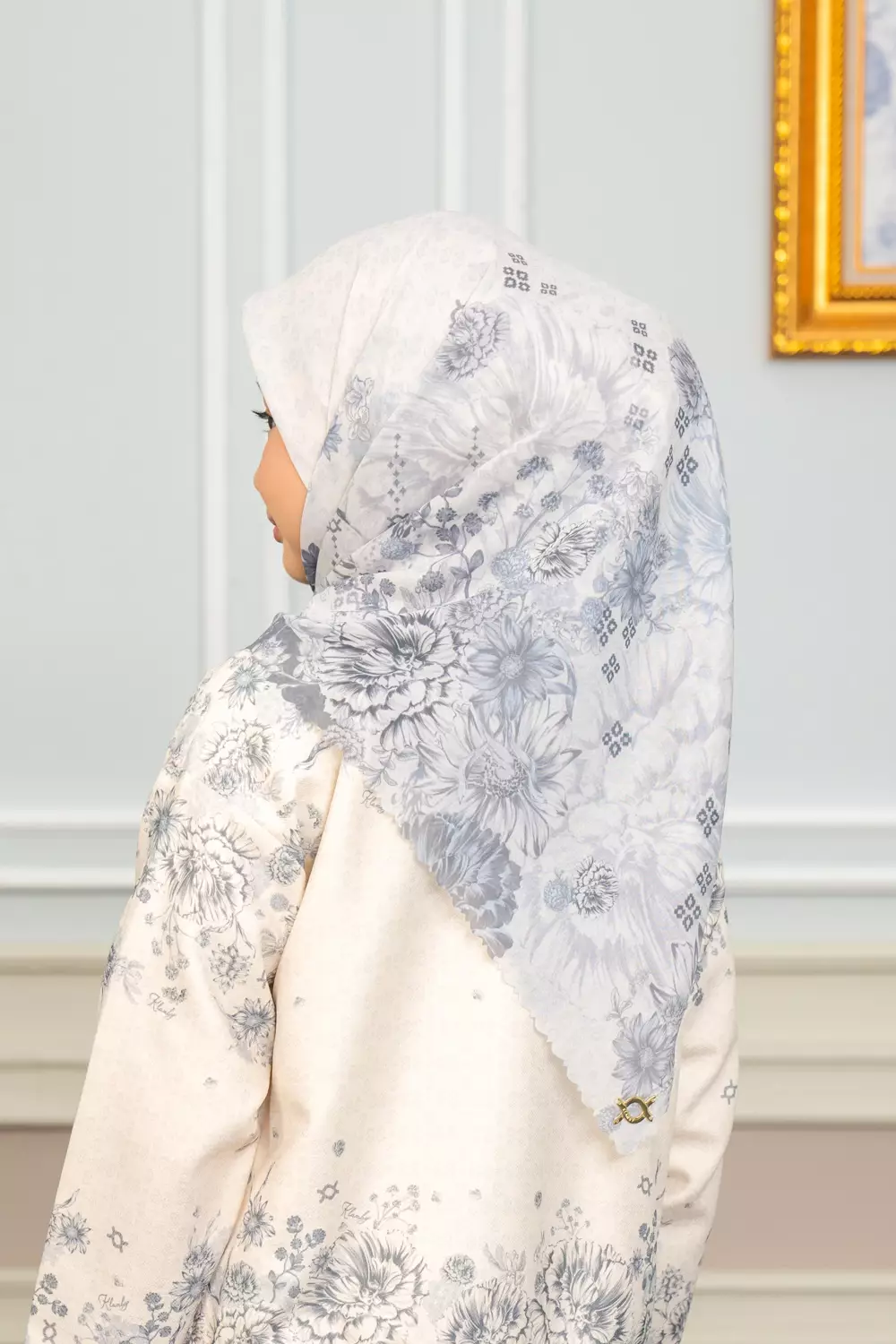 Klamby - Kananta Set Scarf Kids Charcoal Frost